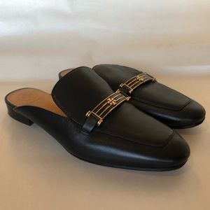 Tory Burch Amelia Backless Leather Loafer 7 37